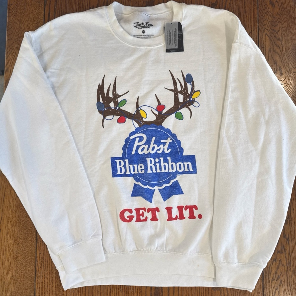 NWT Junk Food Christmas Sweatshirt